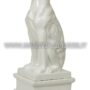 CANE-LEVRIERE-SEDUTO-CON-BASE-IN-CERAMICA-BIANCA-ANIMALI-ARREDO-CASA-162881000758