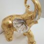 ELEFANTE-PICCOLO-IN-CERAMICA-FOGLIA-ORO-CON-CRISTALLI-ARREDO-CASA-SOPRAMMOBILE-152362440308