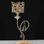 LAMPADARIO-A-5-LUCI-IN-FUSIONE-ORO-ORNATO-CON-CORONE-DI-SWAROVSKY-E-CRISTALLI-163642954818-3