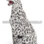 LEOPARDO-SEDUTO-IN-CERAMICA-BIANCO-E-NERO-LEONE-PANTERA-TIGRE-ARREDO-CASA-152885587768