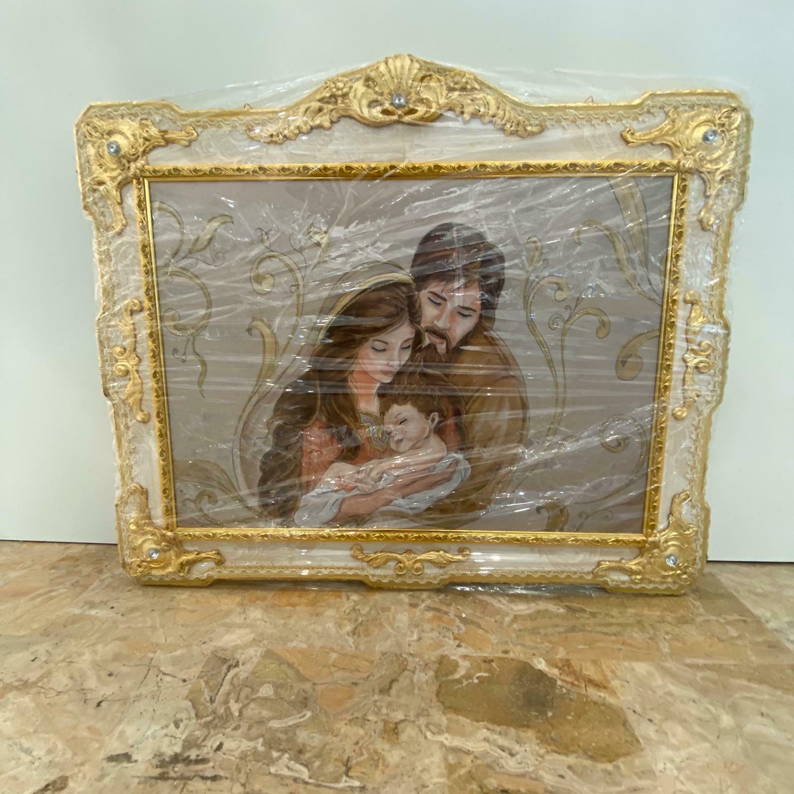 QUADRO-CAPEZZALE-SACRA-FAMIGLIA-CORNICE-IN-LEGNO-PANNA-E-FOGLIA-ORO-CAPOLETTO-164118414758-3