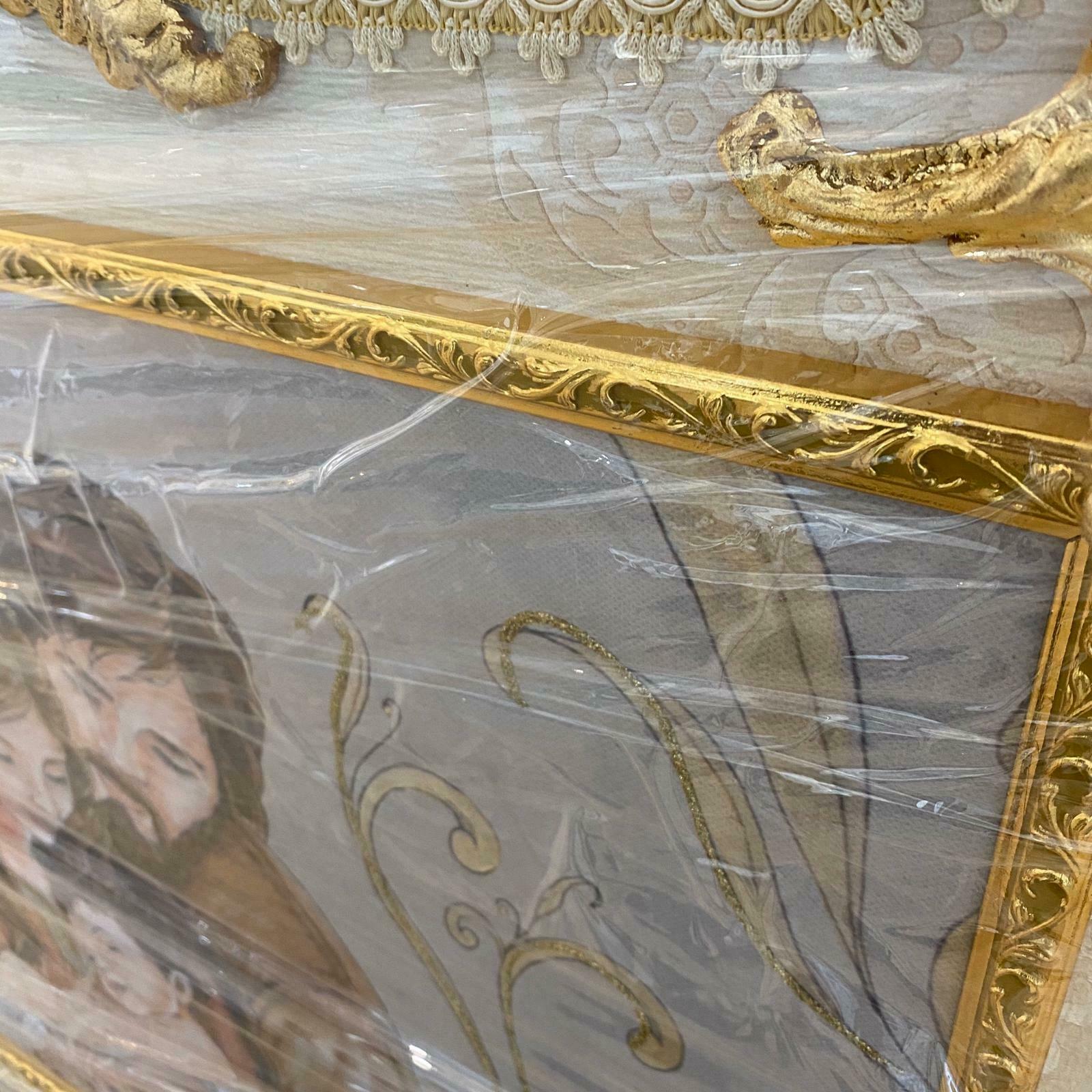 QUADRO-CAPEZZALE-SACRA-FAMIGLIA-CORNICE-IN-LEGNO-PANNA-E-FOGLIA-ORO-CAPOLETTO-164118414758-6