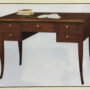SCRIVANIA-SMONTABILE-CON-5-CASSETTI-IN-LEGNO-NOCE-150×81-cm-154328703308