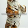TIGRE-RUGGENTE-SU-2-ZAMPE-IN-CERAMICA-COLORATA-ANIMALI-LEONE-PANTERA-ARREDO-CASA-162877804408