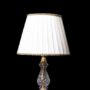 BILL-LUME-LAMPADA-STILE-MARIA-TERESA-IN-OTTONE-BAGNO-ORO-E-CRISTALLO-1-LUCE-152276638379