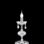 DALLAS-LUMETTO-IN-VETRO-CRISTALLO-TRASPARENTE-E-FINITURE-CROMO-1-LUCE-152782308739