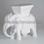 ELEFANTE-IN-CERAMICA-BIANCO-ANIMALI-ARREDO-CASA-SOPRAMMOBILE-152886889879