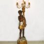 MORO-VENEZIANO-SINISTRO-STATUE-STILE-ANTICO-LAMPADA-ARREDO-CASA-SOGGIORN-SALOTTO-161838050649
