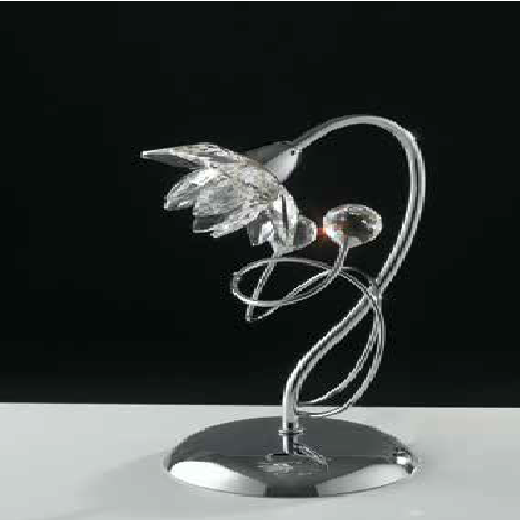 PLAFONIERA-IN-CROMO-A-3-LUCI-CON-SFERE-E-FIORI-IN-CRISTALLO-163646667709-3