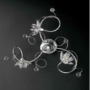 PLAFONIERA-IN-CROMO-A-3-LUCI-CON-SFERE-E-FIORI-IN-CRISTALLO-163646667709