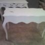 SCRIVANIA-IN-LEGNO-BIANCO-E-DECORI-IN-ORO-ARREDO-UFFICIO-STUDIO-SCRITTOIO-163398383509-2