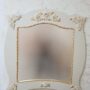 SPECCHIO-DA-PARETE-CORNICE-IN-LEGNO-AVORIO-E-FOGLIA-ORO-153272175109